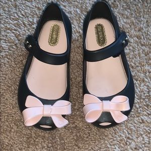 Mini Melissa toddler girls shoes size 8